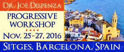 Dr. Joe Dispenza: nuevo curso en Barcelona (Sitges) Noviembre 2016