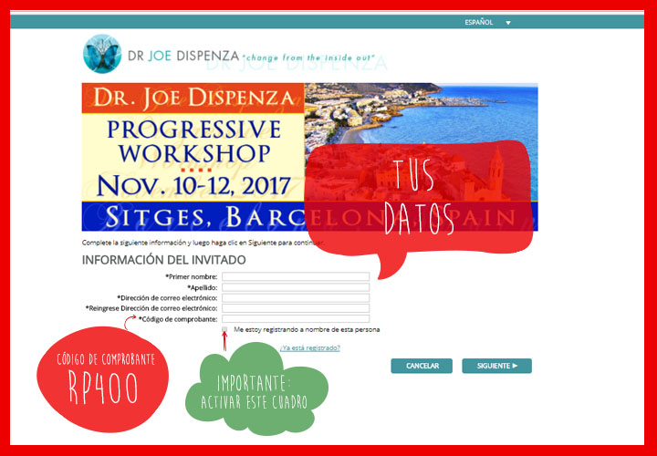 Joe Dispenza Sitges