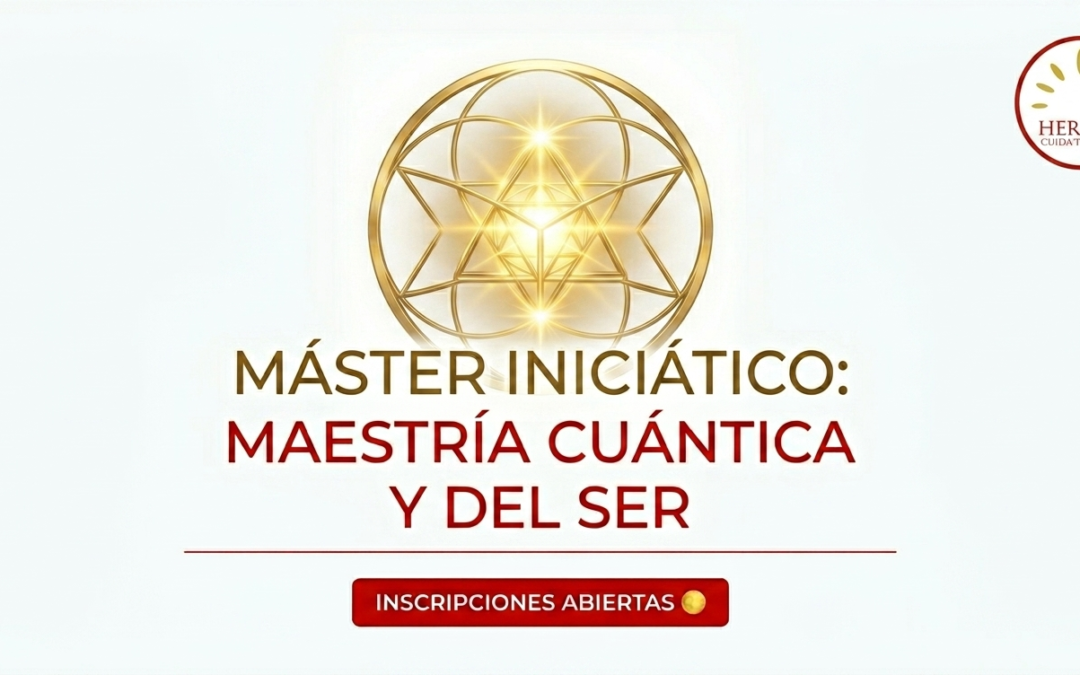 Portada del Máster Iniciático en Maestría Cuántica y del Ser por Montserrat Oliveros